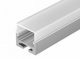 ML623  Profil aluminiu banda led suspendabil 3m 20x20x16x11mm ext.pentru pod Mondo Luce