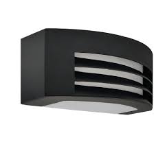 Aplica LED, De Perete, Exterior, Neagra, IP54, Soclu E27, Max 40W, (Fara Bec), AC 220-240V, 285x125x108mm