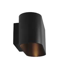 Lampa de perete bra negru IP20 G9