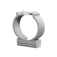 Set 100 Cleme Fixare Rapida Pentru Teava, Copex, Tub pvc, Diametrul Ø16mm, Interconectabile, ECCFC16, Elettrocanali Italia