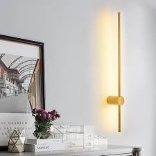 Aplica led pe perete 1m bra 3 culori 3000/4000/6500k Gold