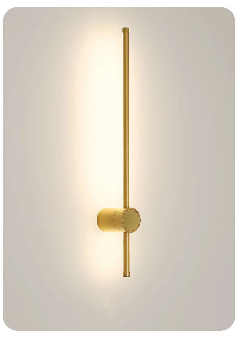 Aplica led pe perete 60cm bra 3 culori 3000/4000/6500k Gold