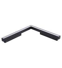 Spot liniar in colt 24W 4000K 48V Cri90 chip osram Magnetic negru