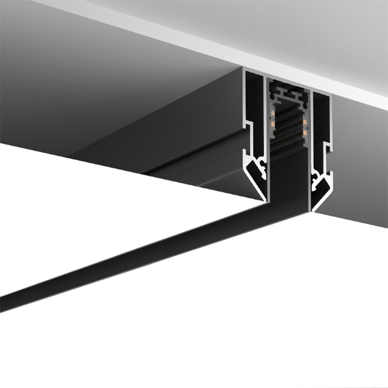 SINA MAGNETICA PT TAVAN EXTENSIBIL COMPLECT 26MM 3M NEGRU