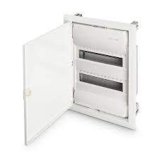 Panou automate incastr. 24+4 mod usa metal alb  IP30 63A 442X346X94mm TP