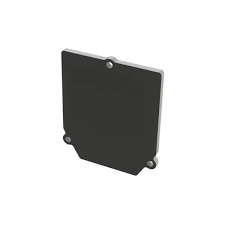 MLSET2PC CAPAC PT SINA MAGNETICA TAVAN EXTENSIBIL END CAP SET 2+2 BUC NEGRU ALUMIN